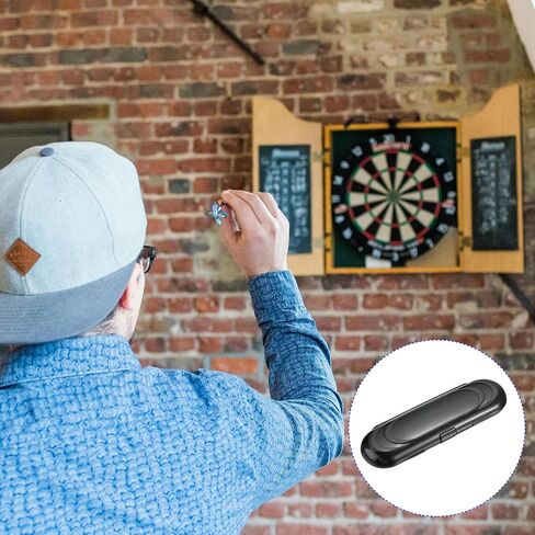 Nylon Dart Storage Box - Lightweight Dart Organizer Box Holder Apply to Dart Protector, (Black) in Saudi Arabia