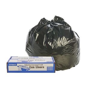 Stout STO-L3036K95 by Envision LLDPE Properformance Can Liners, 0.95 Mil Thickness, Clear, 20-30 gal 30" x 36" (Pack of 100)