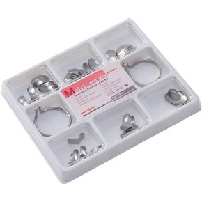 إعادة ملء مصفوفات الأسنان بمصفوفة معدنية محيطية (مجموعة كاملة من المصفوفات 100 قطعة مع حلقتين دلتا) in Kuwait