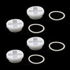 2 "قبعات بونغ مع طوقا بولي دعامة طبل غطاء ثقب كدر 4 قطعة قبعات برميل موضوع غرامة ل 55 جالون برميل طبل بلاستيكي in Kuwait