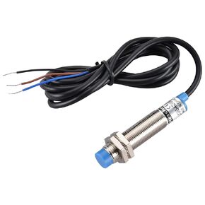 M12 Inductive Proximity Sensor Switch Non-Shield Type LJ12A3-4-Z/AX Detector 4mm 10-30VDC 200mA NPN Normally Closed(NC) 3 Wire CE listed