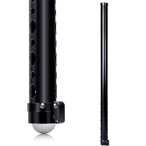 CHAMPKEY Premium Golf Ball Retriever - Professional Golf Ball Picker - Studry Aluminum Alloy Tube Collector (Non-Detachable Tube)