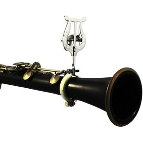 Clarinet Marching Lyre - Clarinet Lyre Clamp Sheet Clip Holder, Clarinet Sheet Music Lyre, Clarinet Lyre Sheet Music Clamp Stand Instrument Holder for Marching Band