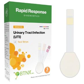Rapid Response Urinary Tract Infection Test Strip, 3 Count