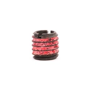 E-Z LOK Threaded Insert for Metal C12L14 Carbon Steel Thread Inserts M8-1.25 Internal Threads, 1/2-13 External Threads, 12.29 mm Length, Pack of 10, Total 100 Count