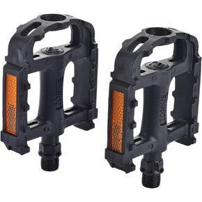 Bicycle Pedals, Bike Pedals, Plastic MTB Pedals, 9/16 Inch