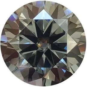 LETMEXC Gray Moissanite Loose Stone Lab Diamond Gemstone VVS1 Excellent Diamond Cut With GRA Report