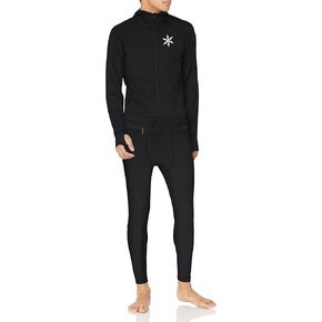 Men's Classic Ninja Suit Hooded Outdoor One Piece Base Layer in Kuwait