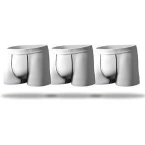 Pair of Thieves Men's Exclusive Super Soft 3 Pack Trunks, Short Leg Boxer Briefs for Men Pack