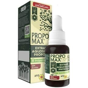 Apis Flora Brazilian Green Bee Propolis, High in Flavonoids and Artepillin-C 7, Wax-Free, Alcohol Free, 30ml (Pack of 2)
