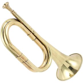 ibasenice Charge Bugle Musical Instrument Horn Professional Bugle Beginners Use Bugle Beginners Trumpet Premium Music Instrument Alloy Trumpet Wind Instrument Copper Alloy