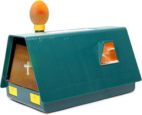 حاضنات HPC DECOR لتفريخ البيض، حاضنة البيض مع دوران البيض التلقائي والتحكم في الرطوبة، 10 بيضات، شمع بيض منخفض الضوضاء لتفريخ الدجاج والبط والسمان والطيور in Kuwait