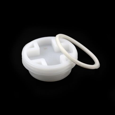 2 "قبعات بونغ مع طوقا بولي دعامة طبل غطاء ثقب كدر 4 قطعة قبعات برميل موضوع غرامة ل 55 جالون برميل طبل بلاستيكي in Kuwait