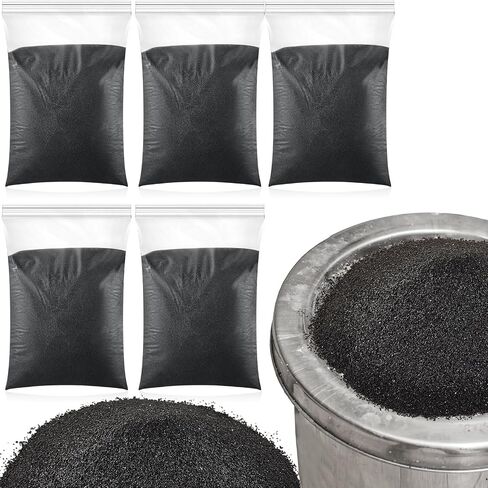 5 Pack Station Sand Refill, Black Silica Sand for Indoor and Outdoor Facilities in Saudi Arabia