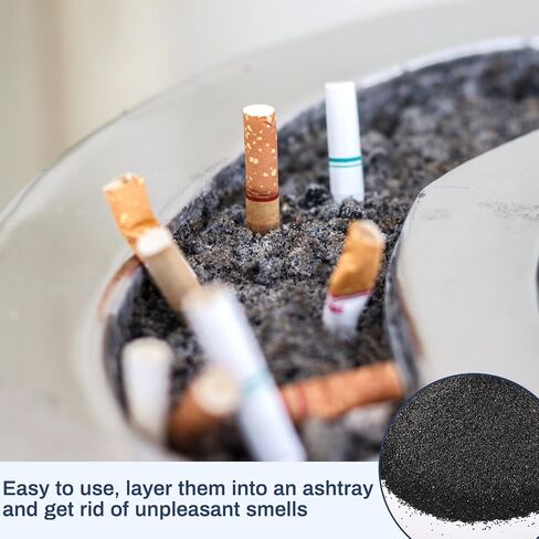5 Pack Station Sand Refill, Black Silica Sand for Indoor and Outdoor Facilities in Saudi Arabia