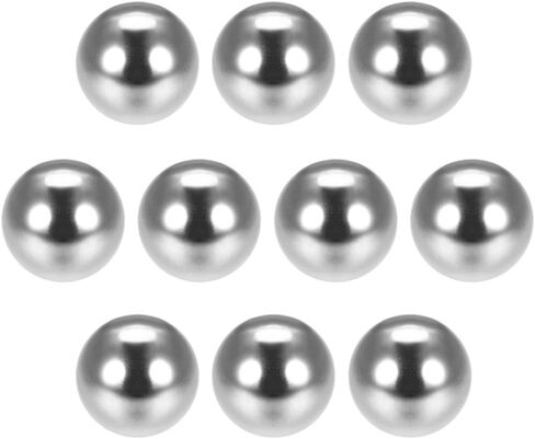 uxcell 14mm Precision Chrome Steel Bearing Balls G25 10pcs in Saudi Arabia