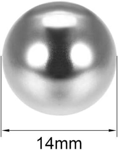 uxcell 14mm Precision Chrome Steel Bearing Balls G25 10pcs in Saudi Arabia