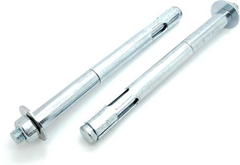 Four (4) 1/2" x 6" Zinc Plated Hex Nut Sleeve Anchor Bolts (BCP991) in Saudi Arabia