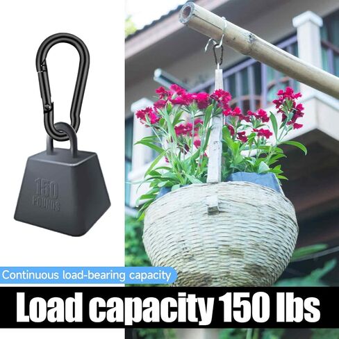 12 Pcs Small Carabiner Clip Heavy Duty Snap Carabiners Spring Clips 1.57 Inch Metal Clips Stainless Steel Snap Hooks Quick Link Hooks Locking Carribenares for Keychain Hiking Camping Fishing Supplies in Saudi Arabia