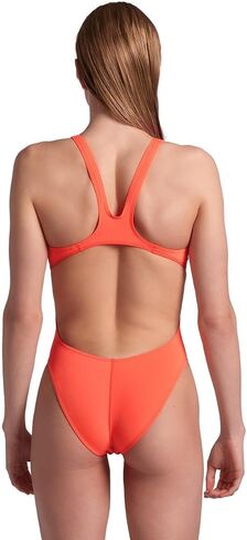 ARENA Women's Solid Team MaxLife Swimsuit Swim Tech Back One Piece Ladies Bathing Suit Racing Competition Training Swimwear in Saudi Arabia