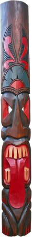 Forever Bamboo 60" Tiki Mask Wall Décor in Saudi Arabia