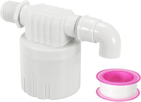PATIKIL 1 Inch Float Valve, Plastic Side Inlet Water Automatic Float Valve Water Level Control Valve for Water Tank in Saudi Arabia