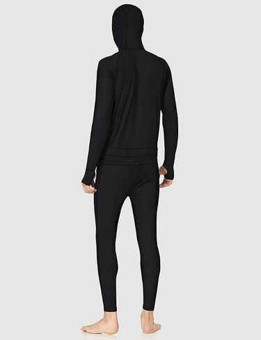 Men's Classic Ninja Suit Hooded Outdoor One Piece Base Layer in Kuwait