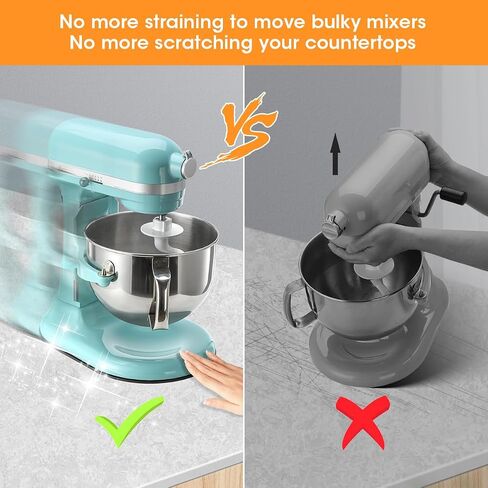 Aieve Mixer Slider Board Compatible with KitchenAid 5-8 QT Bowl-Lift Stand Mixer in Saudi Arabia