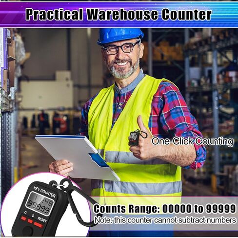 36 Pcs Finger Counter Tally Counter Luminous Mini Handheld Clicker Counter 5 Digital Number LCD Electronic Display Counters Clickers for Coaching Swim Lap Walking Goods(Stylish) in Saudi Arabia