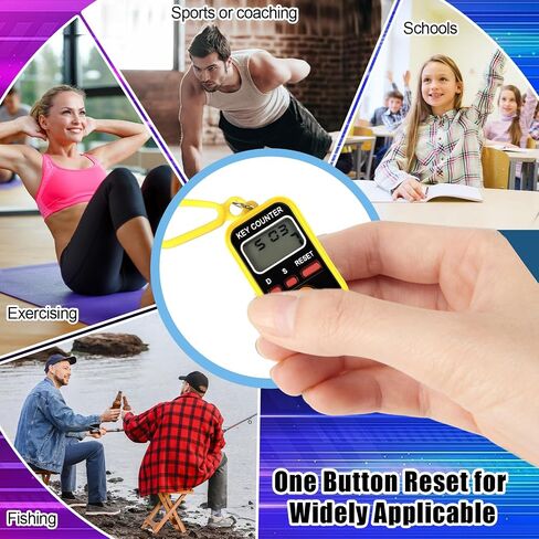 36 Pcs Finger Counter Tally Counter Luminous Mini Handheld Clicker Counter 5 Digital Number LCD Electronic Display Counters Clickers for Coaching Swim Lap Walking Goods(Stylish) in Saudi Arabia