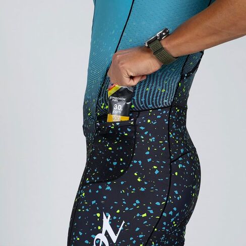 Zoot Men’s LTD Tri Aero SLVS FZ Racesuit, Sleeveless Aerodynamic Cycle Swim Bike Run Tri Suit with Chamois, Pockets, UPF 50+ in Saudi Arabia