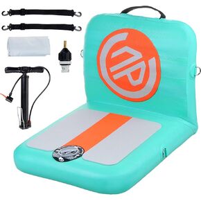 Inflatable Kayak Seat with Back Support, Sturdy Paddle Board Seat for Inflatable Boards, Canoe Seat, Boat Seat, SUP Seat, Supportive Kayak Seats with Back Support for Versatile Use