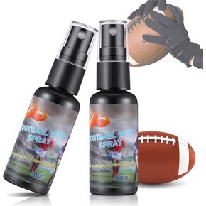 2 Pcs Football Grip Spray 10 oz Football Glove Grip Spray Football Sticky Spray for Gloves Goalkeeper Football Gloves Spray Dry Hand Shoe Sticky Spray for Match