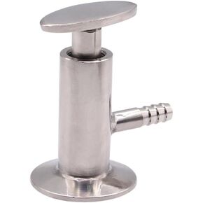 DERNORD Sanitary Sample Valve 1.5" Tri Clamp Ferrule OD 50.5MM with Elliptic Handle