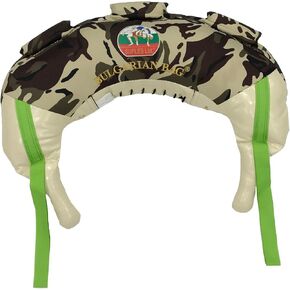 Bulgarian Bag -Camouflage - Suples (The Original) + Workout DVD (Fitness, Crossfit, Wrestling, Judo, Grappling, Functional Training, MMA, Sandbag, Powerbag, Cardio, Strength) … (Small 17 lb.) in Kuwait
