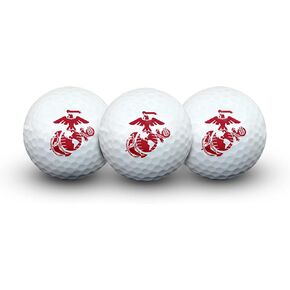 Team Effort Marines Golf Ball Pack of 3