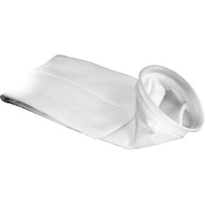 Duda Energy PESP2PW-10um 10 Micron Welded Polyester Felt filter Bag 7" x 32" Industrial Size #2, Polyester