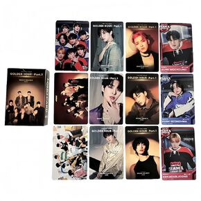 55Pcs ateez Photocards ateez Golen Hour Album Card Lomo Card Greeting Card for Collection Gift for Fan Collection GOLDEN HOUR:Part.1 in Saudi Arabia