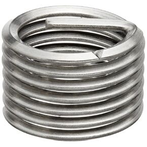 E-Z Lok Threaded Insert, 18-8 Stainless Steel, Helical, M5-0.8 Internal Threads, 5mm Length (Pack of 10)
