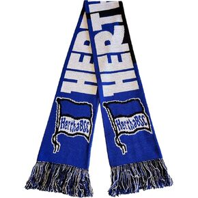 Hertha Berlin Scarf | Soccer Fan Scarf | Premium Acrylic Knit