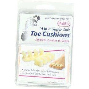 PediFix '4 In 1' Super Soft Toe Cushions, 2 Count
