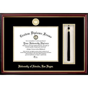 Campus Images NCAA UNLV Rebels Tassel Box and Diploma Frame