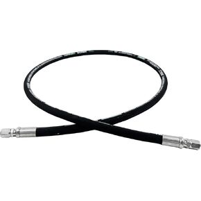 HaiChi 26711-04-04-RW Hydraulic Hose Swivel Assembly 1/4" Hydraulic Hose with Female JIC X Female JIC, 36IN, 5800 psi, black