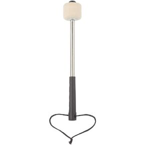 Bass Drum Mallet, Durable Wool Felt Head Metal Drumstick Mallet Percussion Marching Band AccessoryPercussion accessories