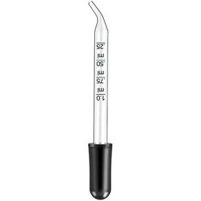 Transparent 1ml Eye Dropper Glass Liquid Dropper 1ml Capacity Fit for Essential Oils Dropping Pipettes for Resin Lab Bottles and Jars