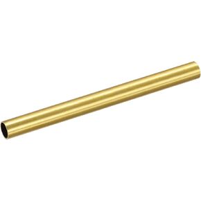 Brass Tube(8.5mm OD x 0.5mm Wall T x 100mm L) 1Pcs, Straight Tubing - for Home Furnishing, Machinery, DIY Handicraft