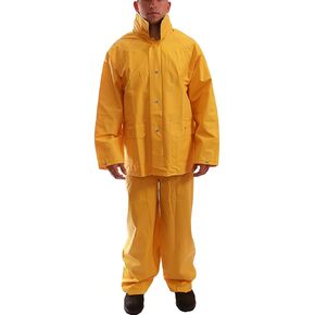 Comfort-Tuff S63217 2-Piece Rain Suit, Large, Yellow