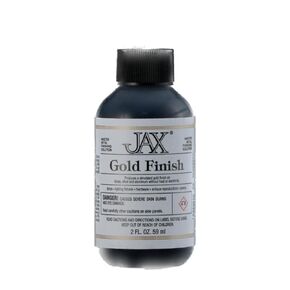JAX Gold Finish - Metal Finishing Solution - Antique Finish without Heat or Electricity - 2 Ounce