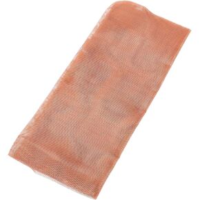 uxcell 40 Mesh Pure Copper Mesh Screen Roll, 8" x 39" Woven Wire Mesh Screen for Garden and House Dense Filter, Window Protection, Knitted DIY Fabric, Gold