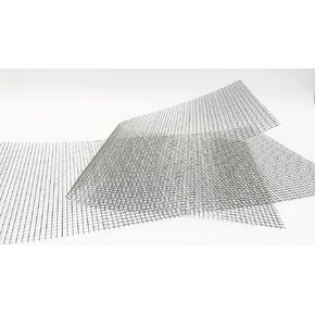 4PACK Stainless Steel Woven Wire Mesh Never Rust, Air Vent Mesh 11.8"X8.2"(300X 210mm), Hard and Heat Resisting Screen Mesh, 1mm Hole 20 Mesh Easy to Cut